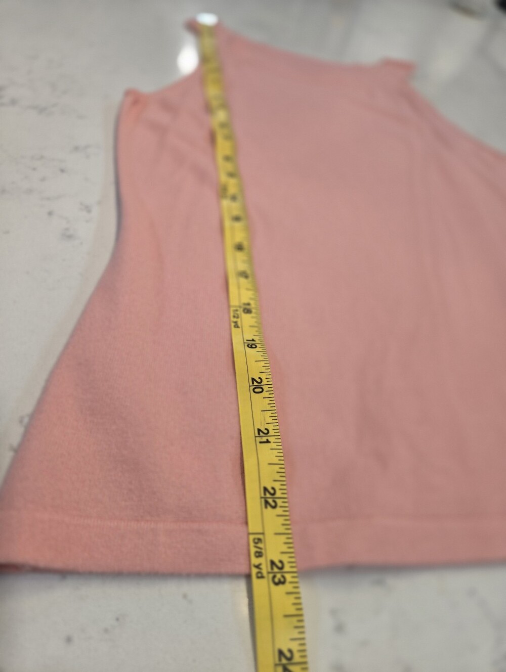 LOFT Pink Coral Sleeveless Halter Style Tank Top. Pristine Condition. - Picture 8 of 8